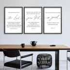 Framed Farmhouse Black Wall Art — 24" - View 5