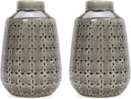 Grey Vase — 10" — Gray