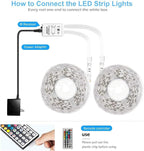 Color Changing Metal LED Strip Lights - View 3