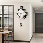Battery Operated Modern Wood Wall Clock — 30"