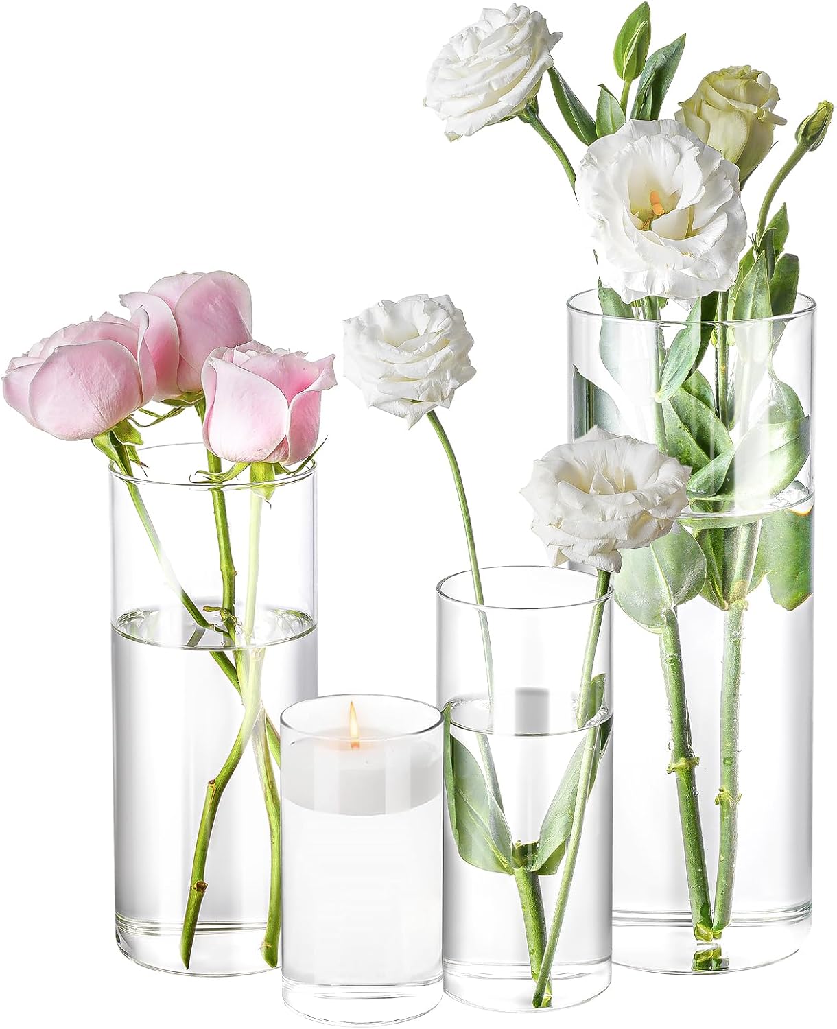 Metal Candle — 10" — 4 Pack(4,6,8,10 Inch )