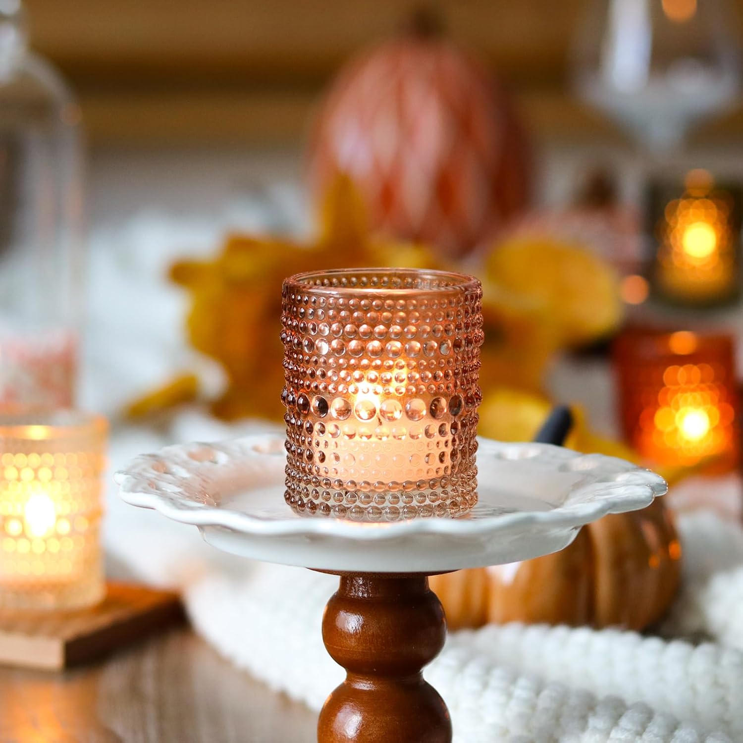 Vintage Gold Candle — Set of 24 - View 4