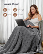 Beige Throw Pillow — 50" - View 2