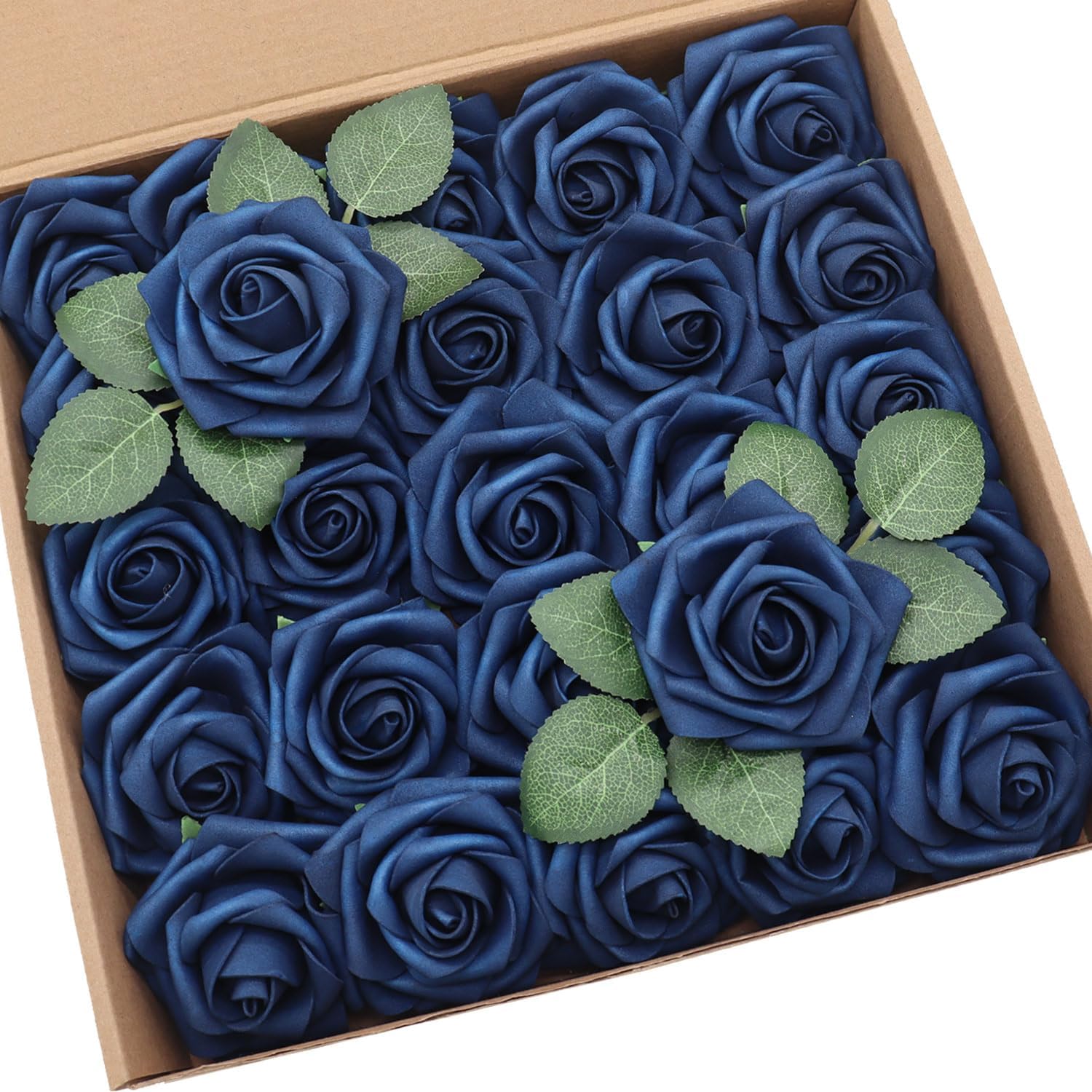 Blue Artificial Plant — 3" — Navy Blue