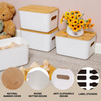 Wood Storage Bin — 10" - View 4
