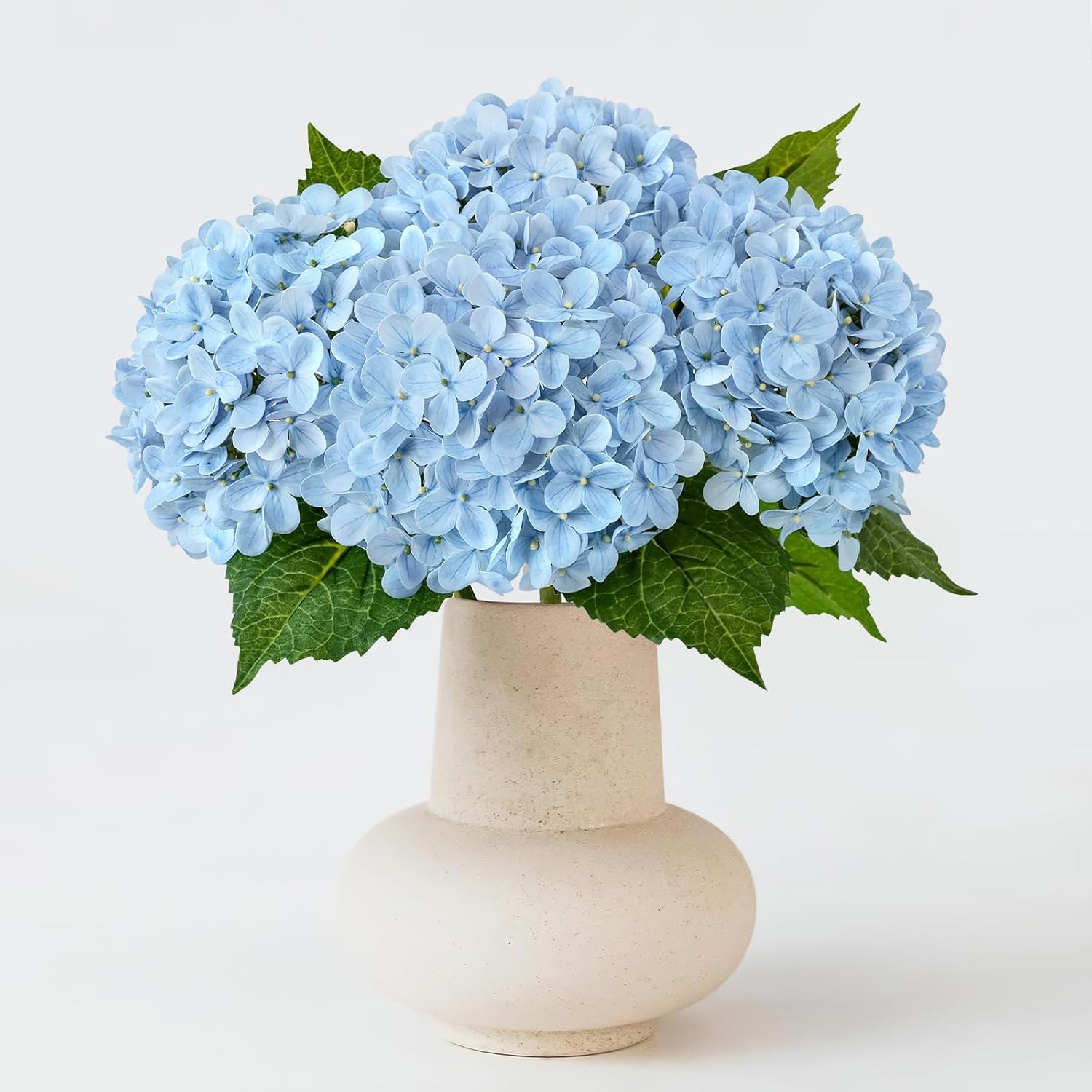 Boho Blue Artificial Flowers — 20" — Sky Blue