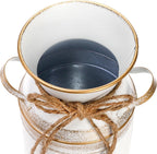 Farmhouse Metal Flower Vase — 5" - View 3
