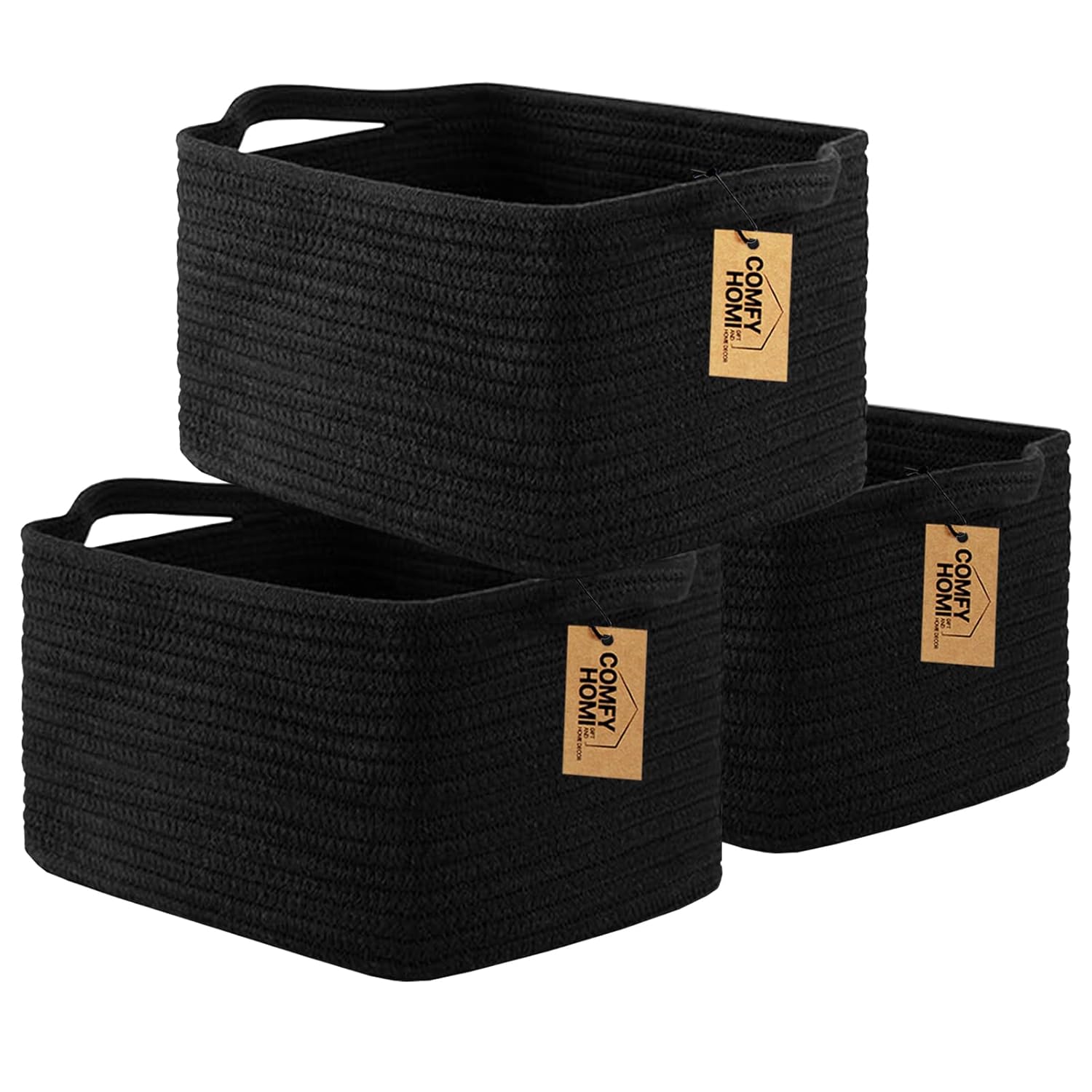 Boho Beige Basket — 13.5" — 13.5" x 11" x 9.5"