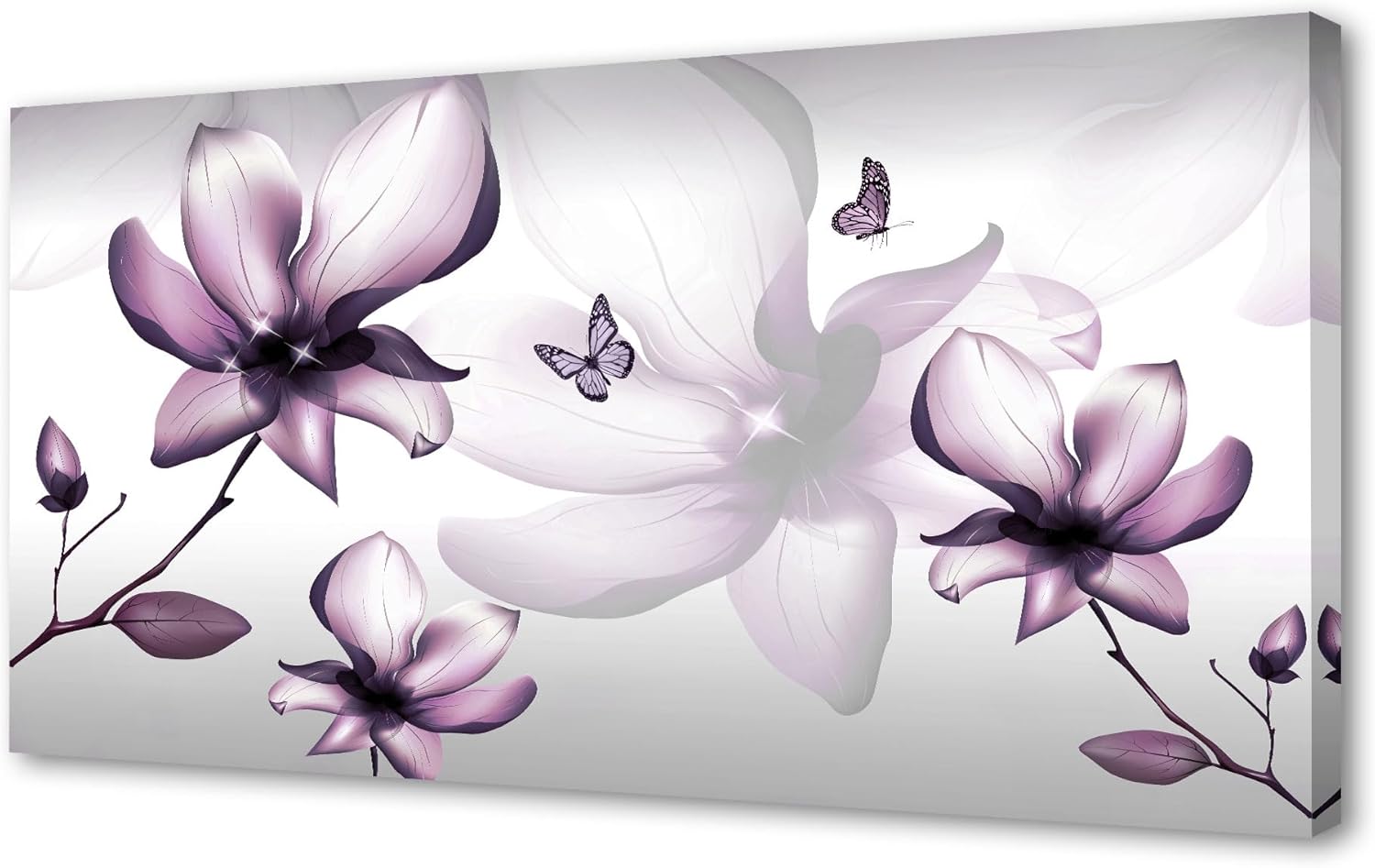 Framed Luxe Black Wall Decor — 58" — 58"L x 29"W
