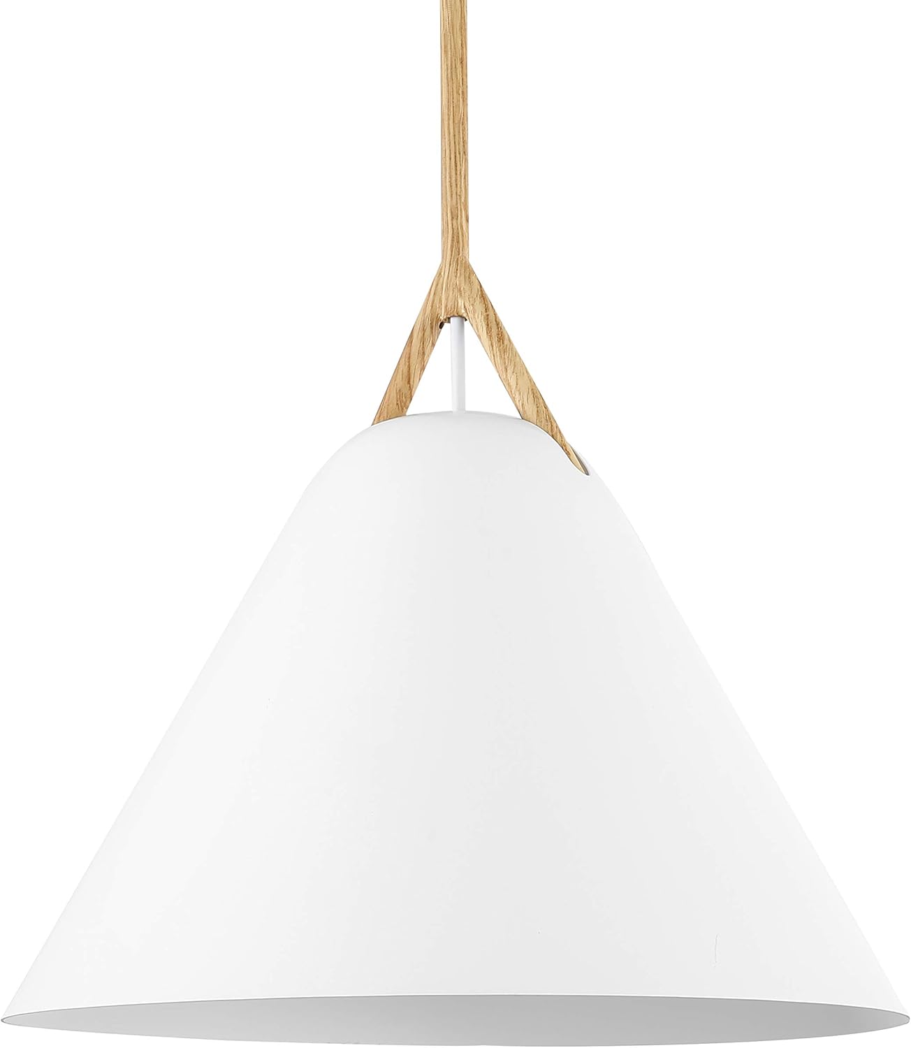 Modern Metal Pendant Light — 14" - View 5