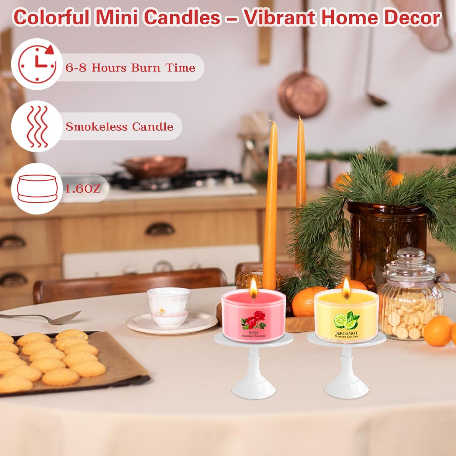 Soy Wax Wax Scented Candle - View 2