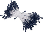Beige Artificial Plant — Dark Blue