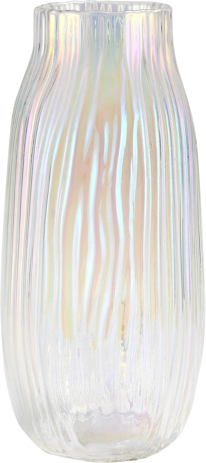 Boho Blue Decorative Vase — Irised