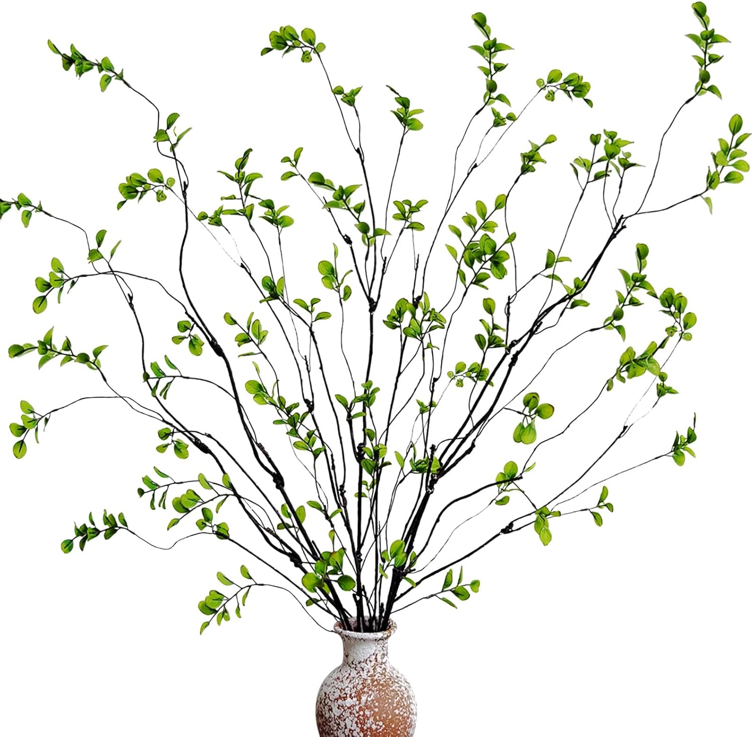 Green Artificial Plant — 2" — 8 Pcs
