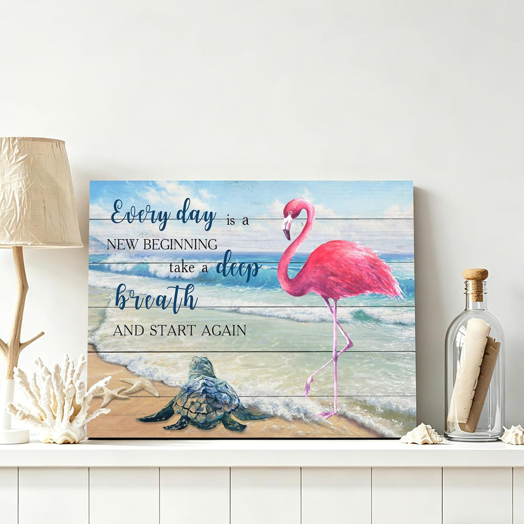 Framed Farmhouse Wood Canvas Wall Art — 12" - View 6