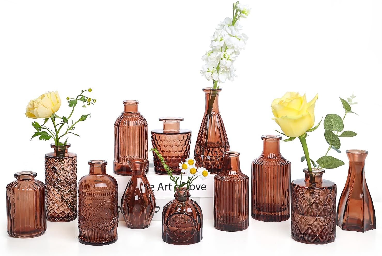Black Vase — Brown-12pcs