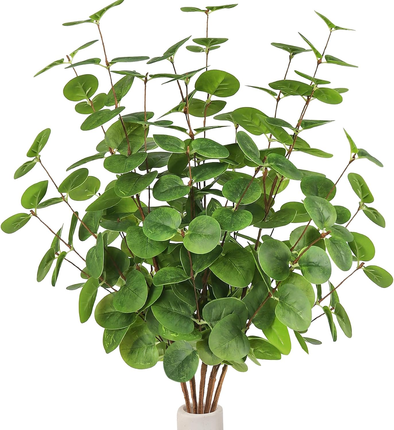 Green Artificial Plant — 24" — D-5pc-real Touch Eucalyptus