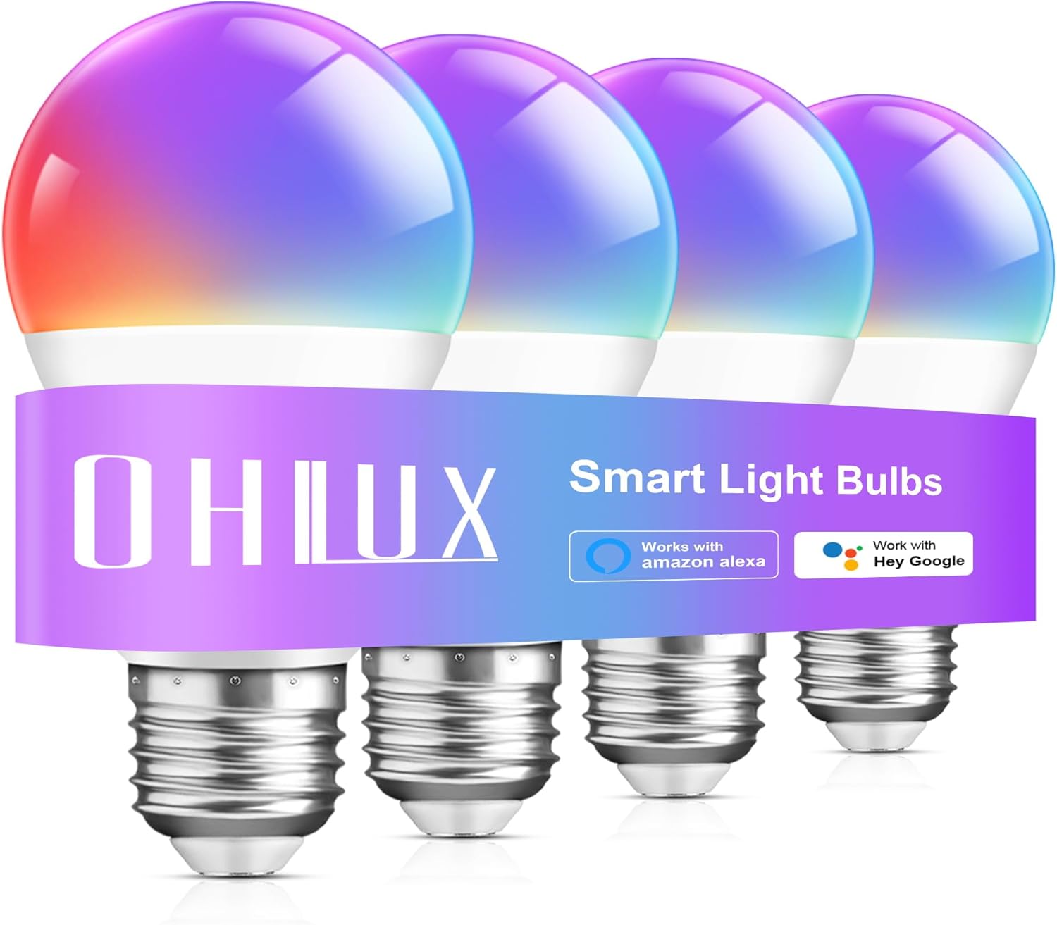 WiFi Metal Smart Light Bulb — 4P