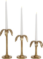 Luxe Beige Candle — 11" — 6", 8", 10"H