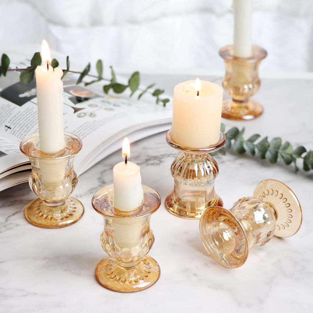 Farmhouse Gold Candle — 2.5" - View 4