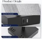 Dimmable Black Table Lamp - View 5