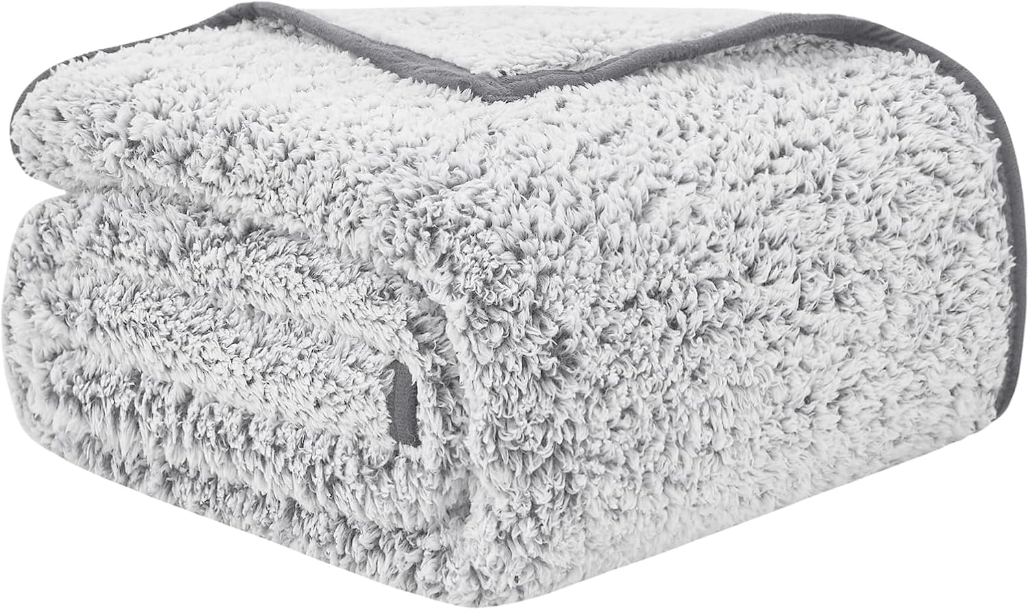 Boho Beige Throw Pillow — 50" — Plush Grey