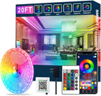 Color Changing Rattan LED Strip Lights — 20FT