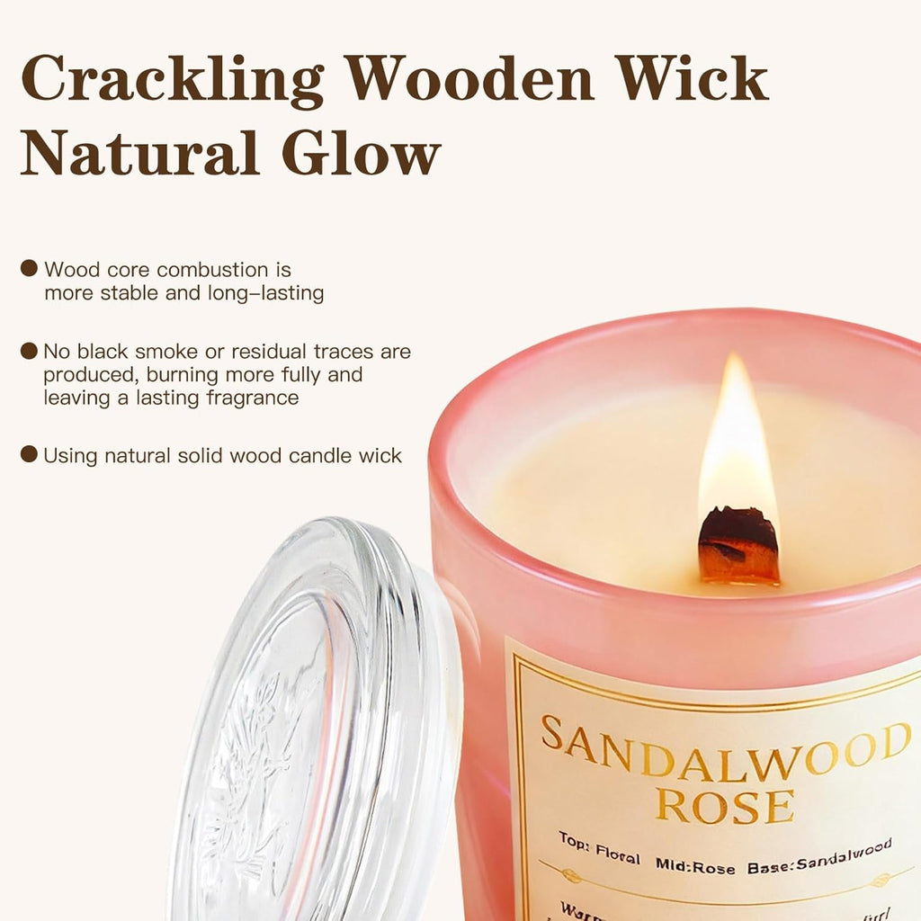 Soy Wax Beige Scented Candle - View 6