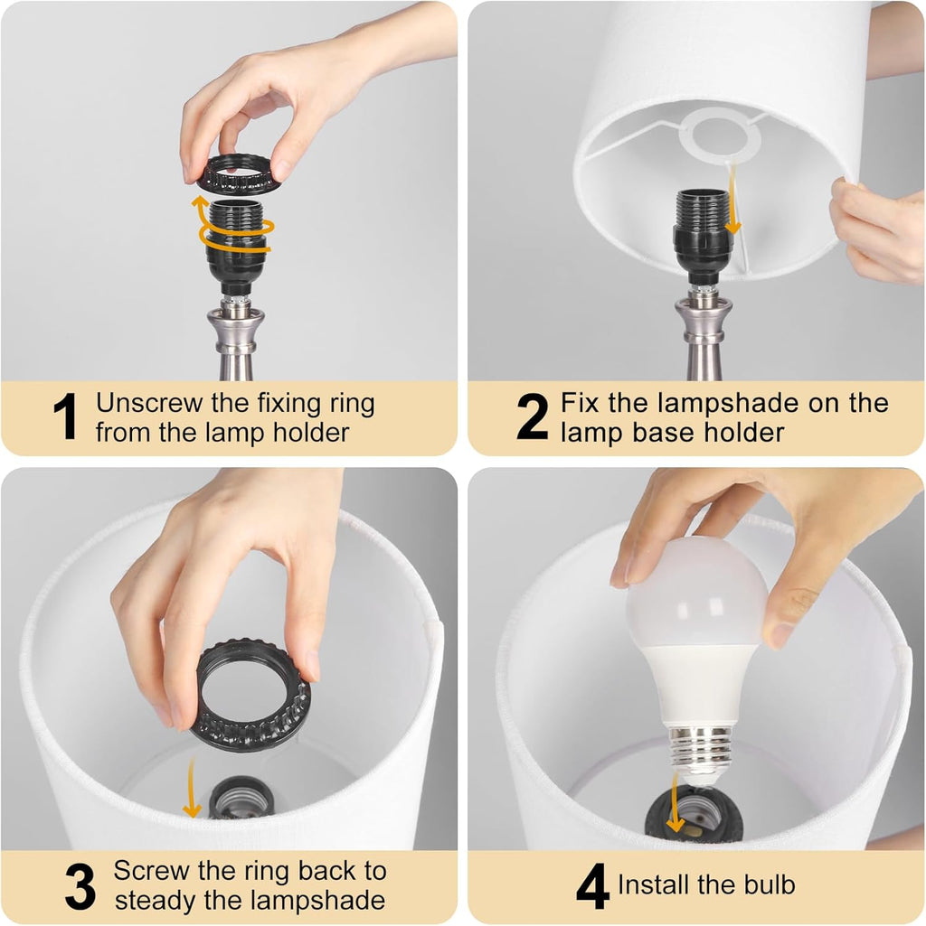 Dimmable Gold Table Lamp - View 6