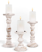 Farmhouse Black Pillar Candle