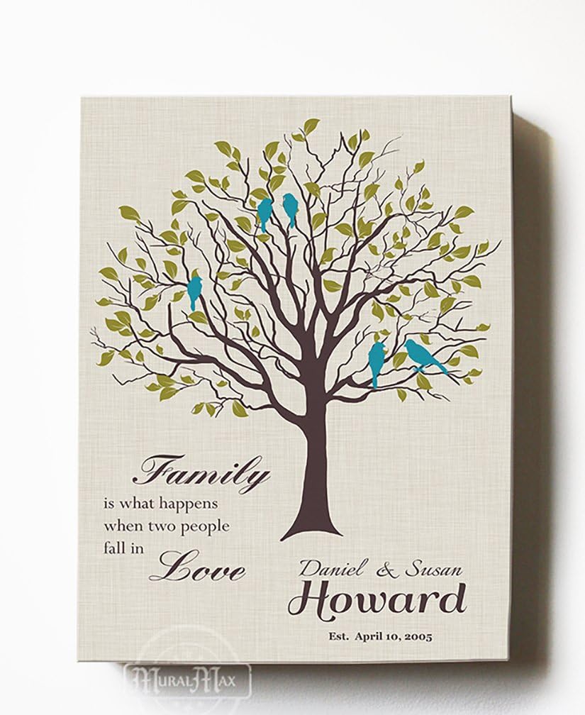 Personalized Beige Wall Decor — 14" — Ivory