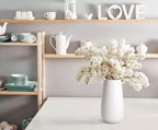 Oval Black Vase — 10" - View 6