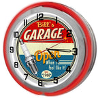 Vintage Blue Wall Clock