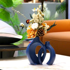 Modern Ceramic Flower Vase — Set of 2 - View 6