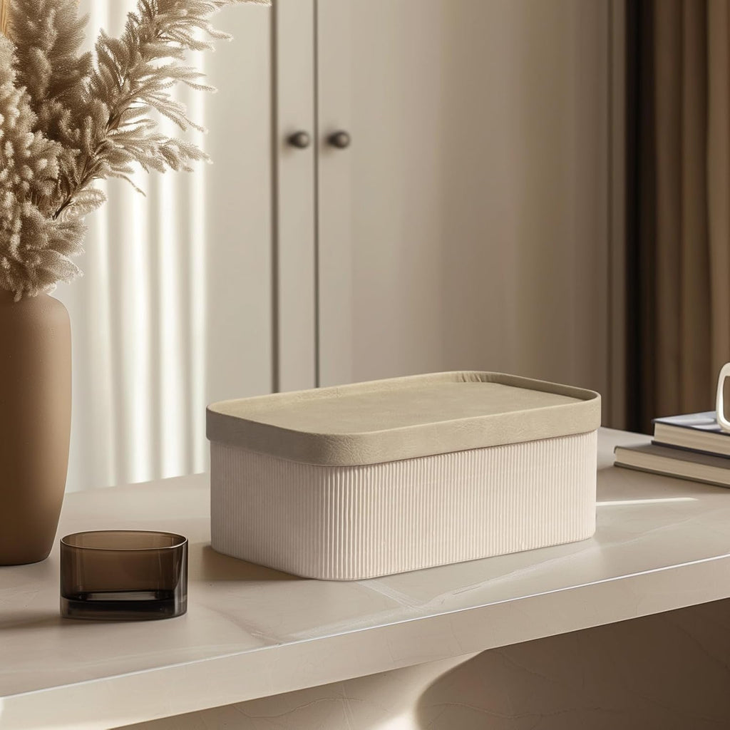 Beige Storage Basket — Set of 3 - View 2
