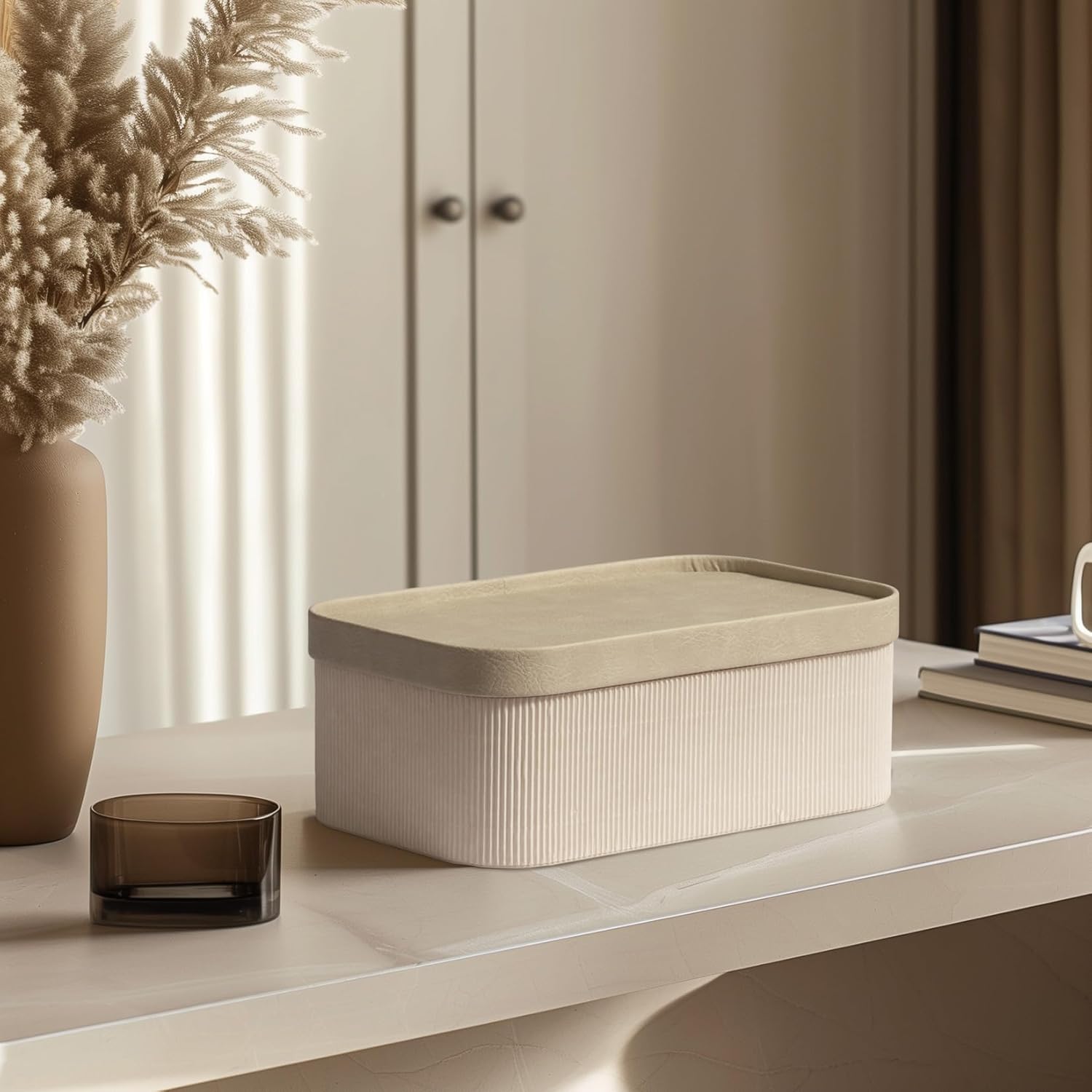 Beige Storage Basket — Set of 3 - View 2
