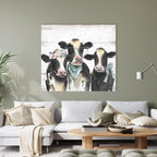 Farmhouse Metal Canvas Wall Art — 24" - View 4