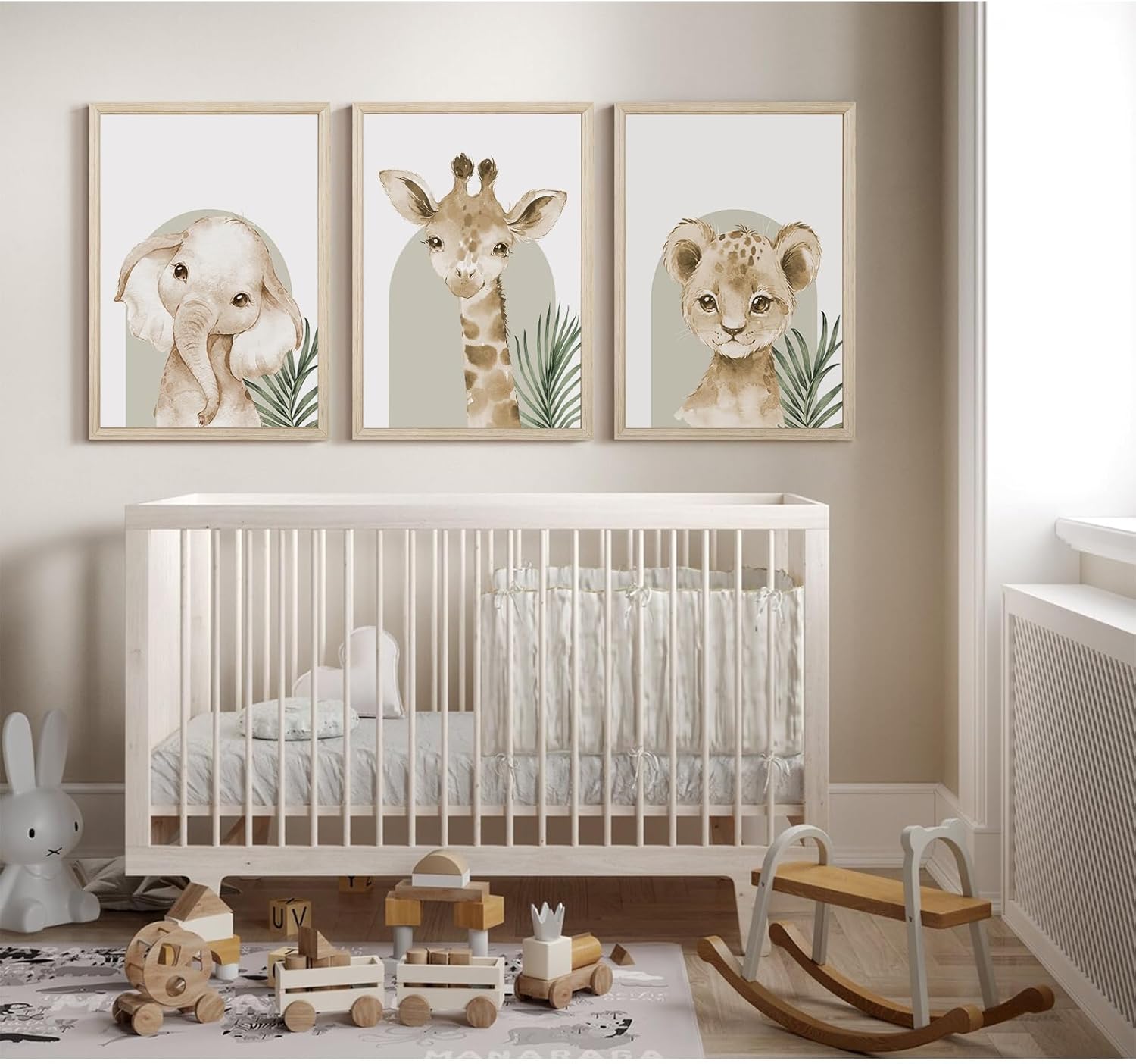 Framed Wood Canvas Wall Art — 12" - View 3