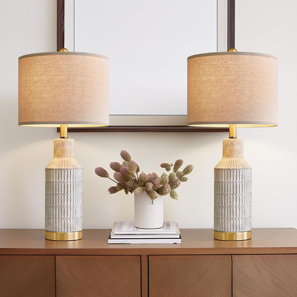 Farmhouse Black Bedside Lamp — 25" - View 6