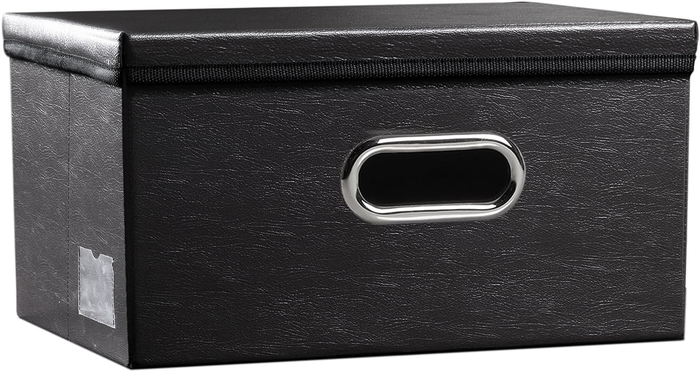 Black Storage Bin — 7x11 — Black