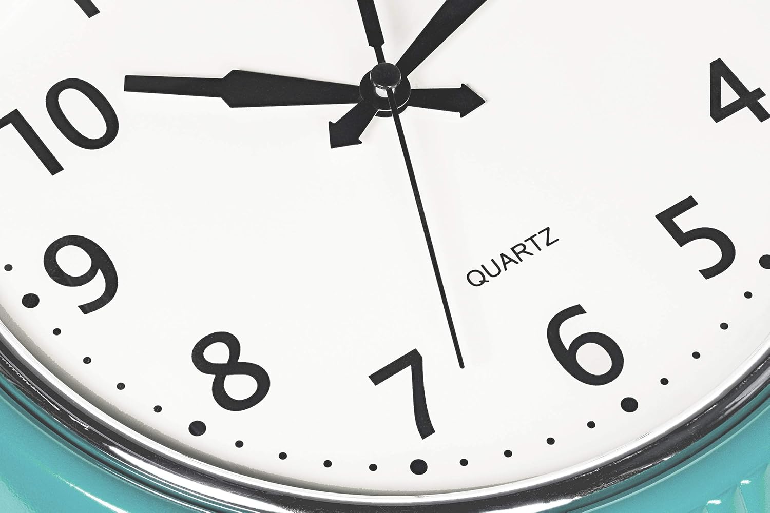 Battery Operated Mid-Century Wall Clock — 50" - View 3