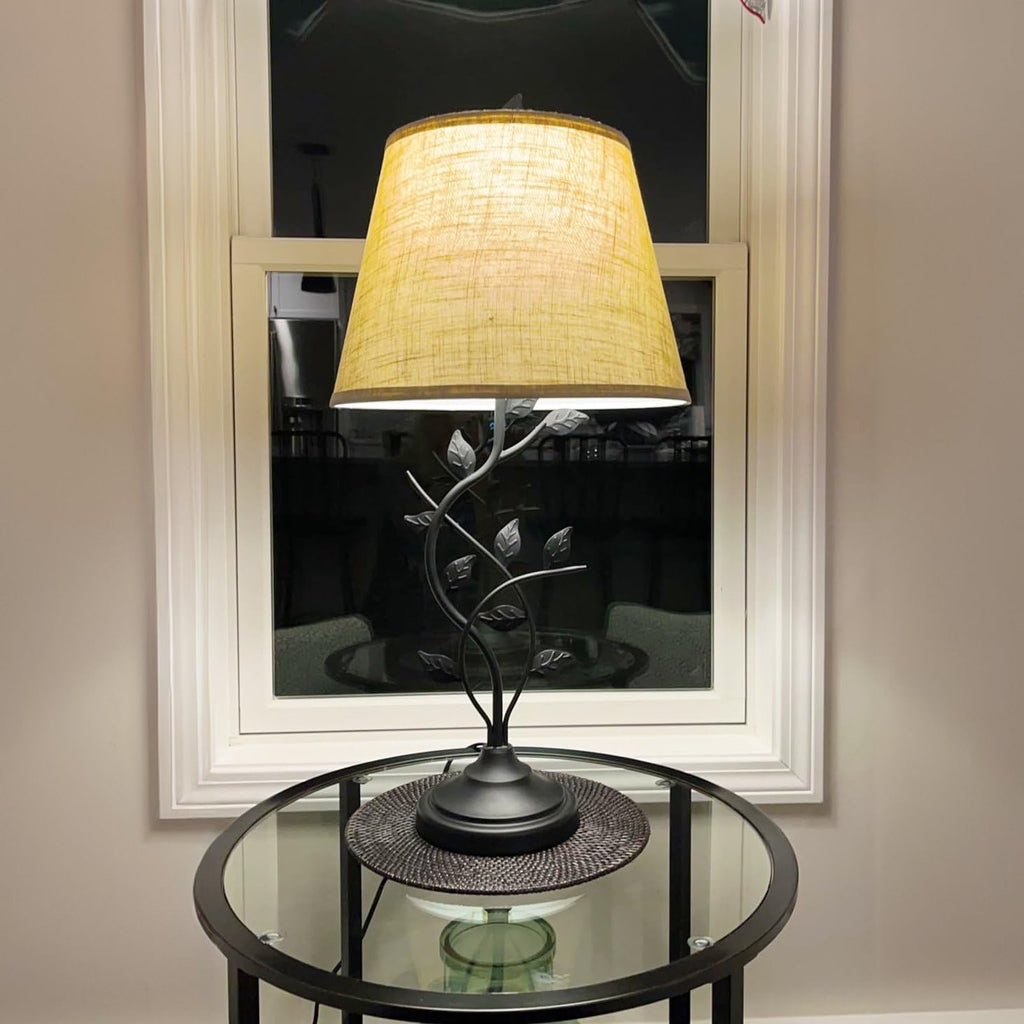 Farmhouse Fabric Table Lamp — 31" - View 8