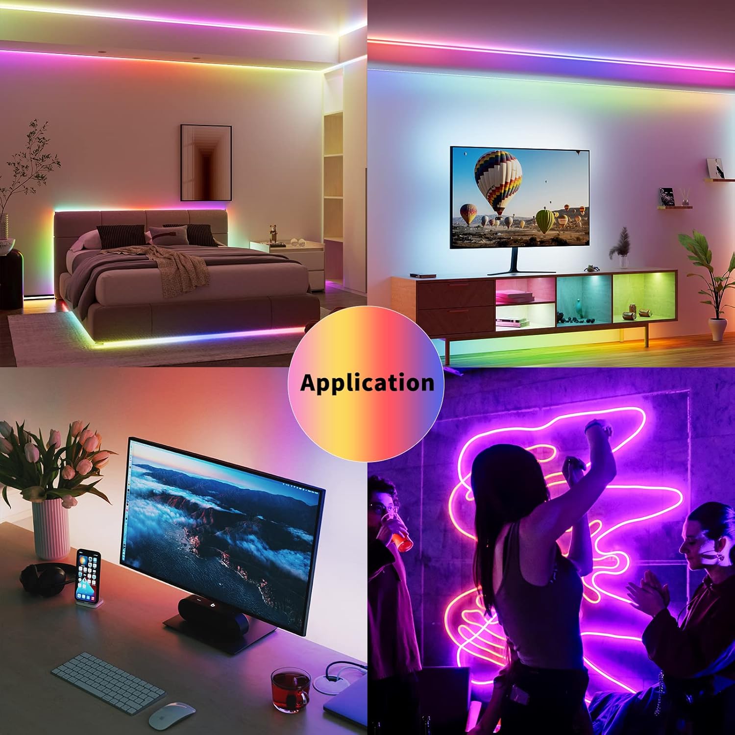 Smart Metal LED Strip Light - View 8