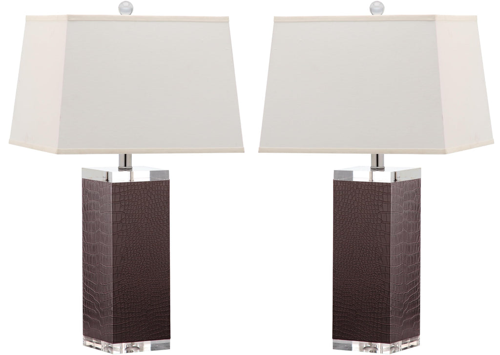 Metal Table Lamp — Set of 2