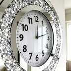 Round Luxe Silver Mirror — 16" - View 2