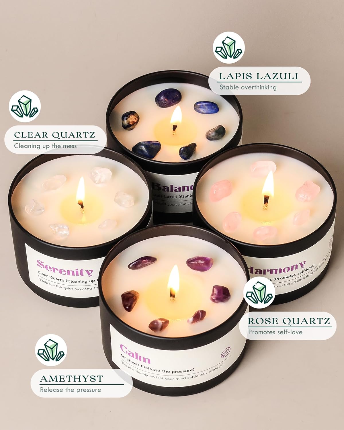 Scented Luxe Metal Candle - View 2