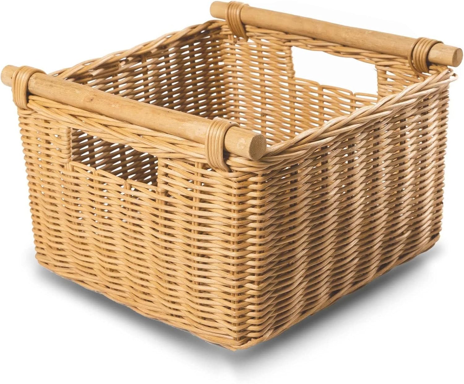 Beige Storage Basket — Medium