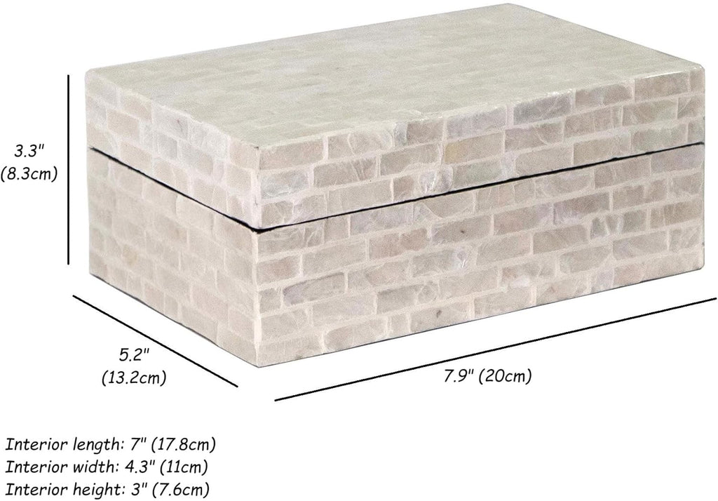 Rectangular Wood Storage Basket - View 8