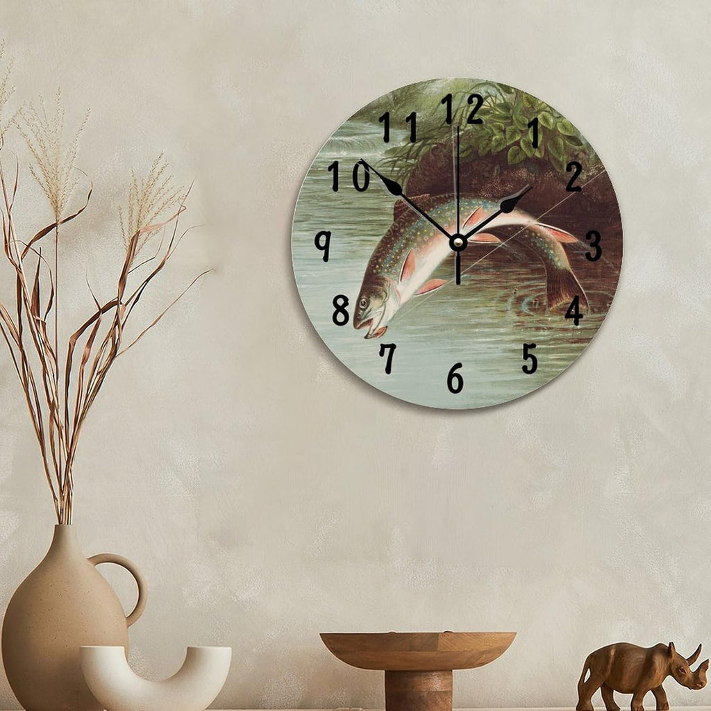 Battery Operated Farmhouse Wood Wall Decor — 10" - View 5