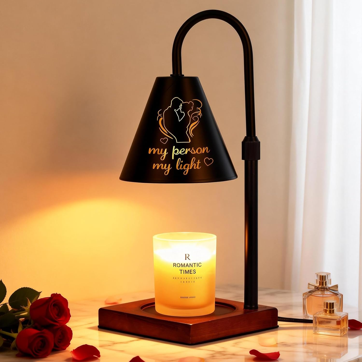 Dimmable Black Table Lamp — Valentine
